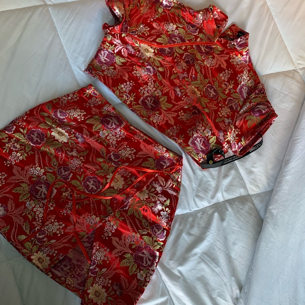 Pretty Little Thing Kimono Style 2 Piece